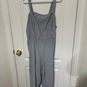 Striped Jumpsuit